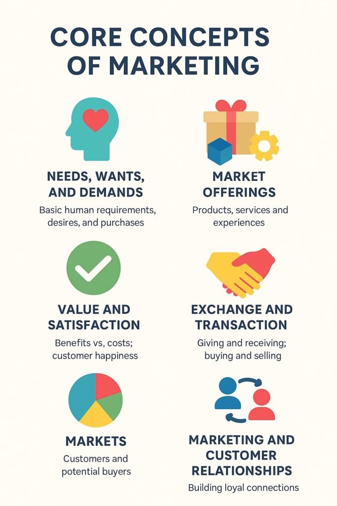 Core Concepts of Marketing