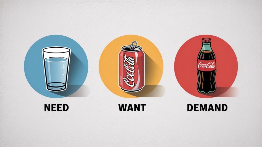 Needs, Wants, and Demands
